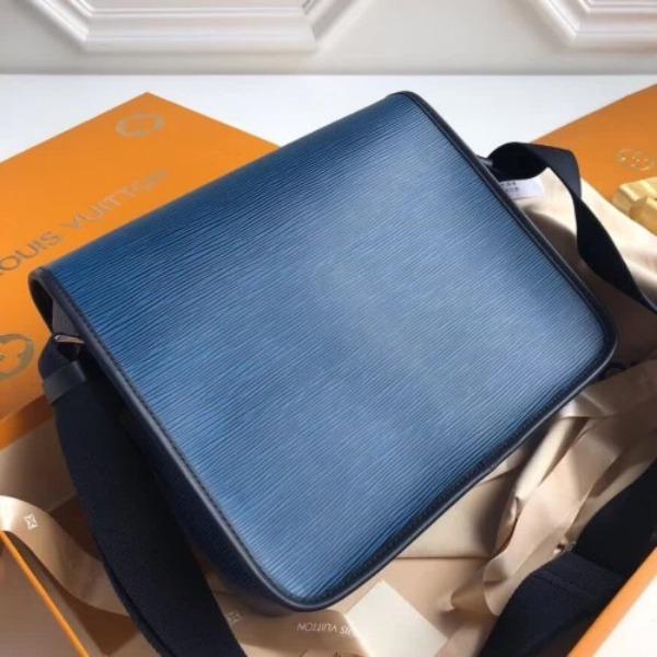 LV Messenger PM Epi Leather Blue