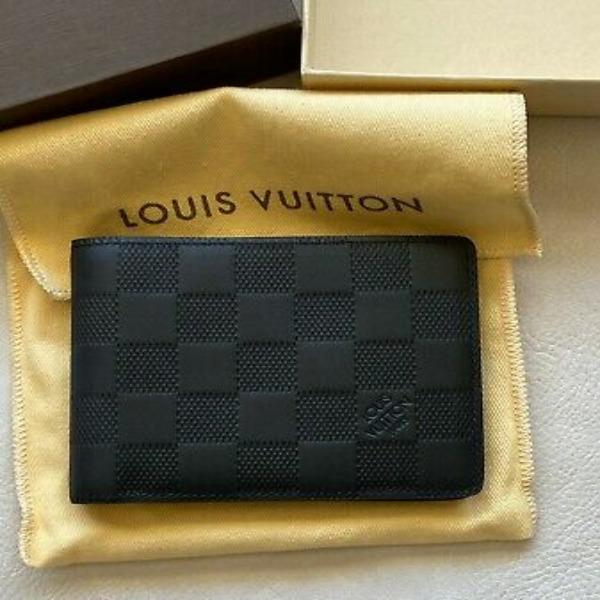 LV Multiple Wallet Damier Infini Leather Onyx