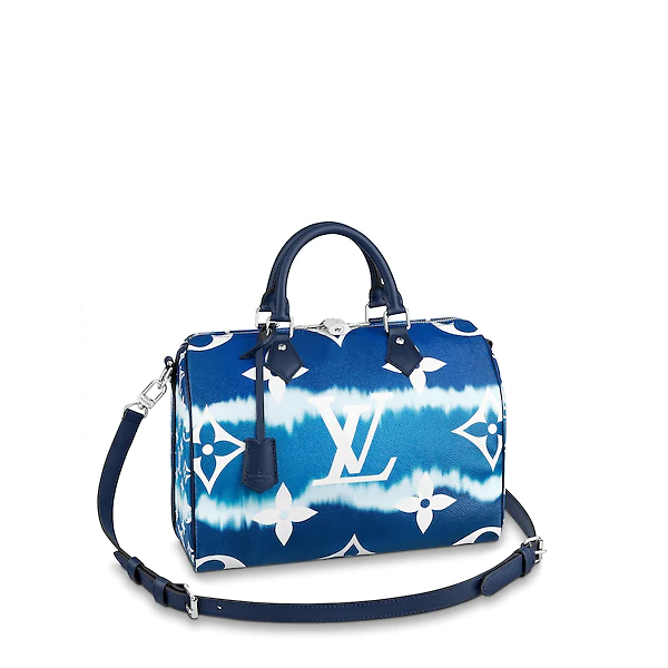 LV Escale Speedy Bandouliere 30 Bleu