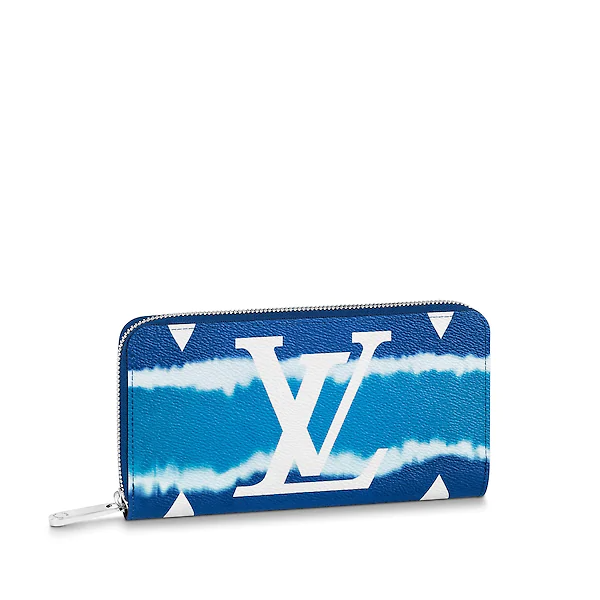 LV Escale Zippy Wallet Bleu