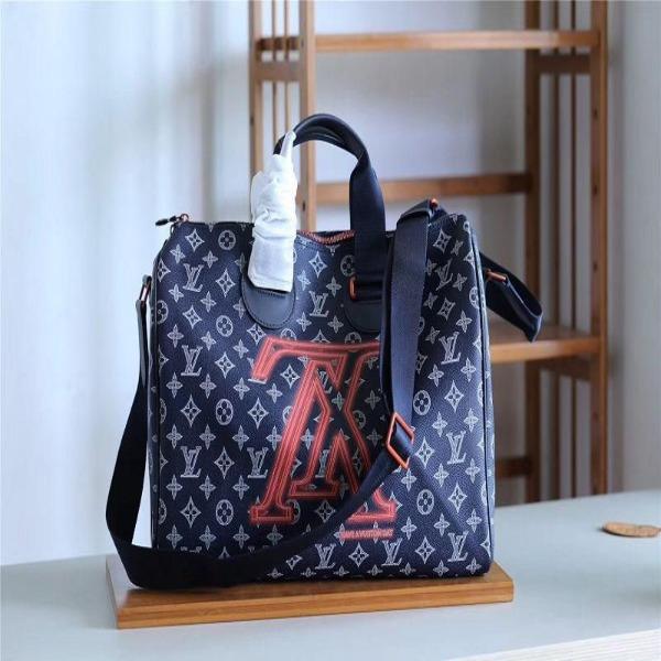 LV Speedy Bandouliere 40 Monogram Upside Down Canvas