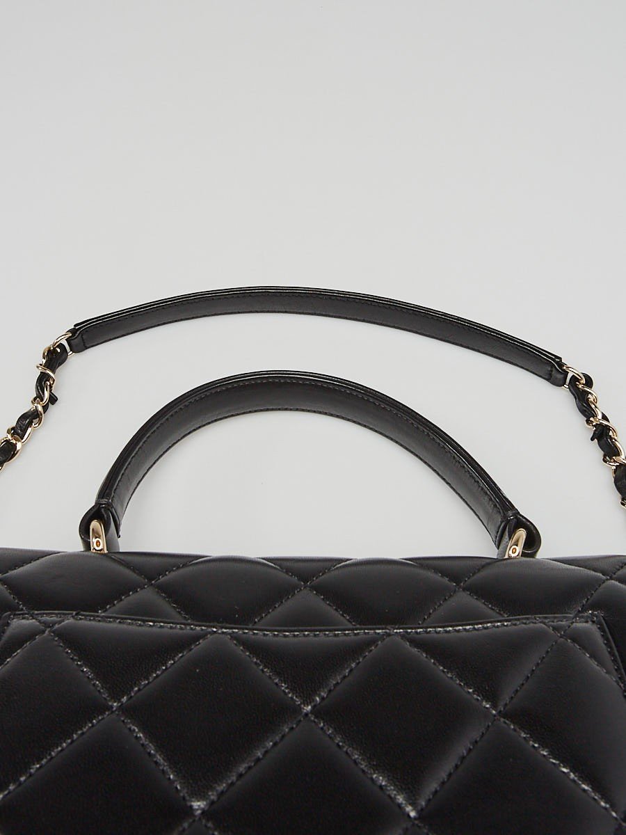 Chanel Small Flap Bag Lambskin Black