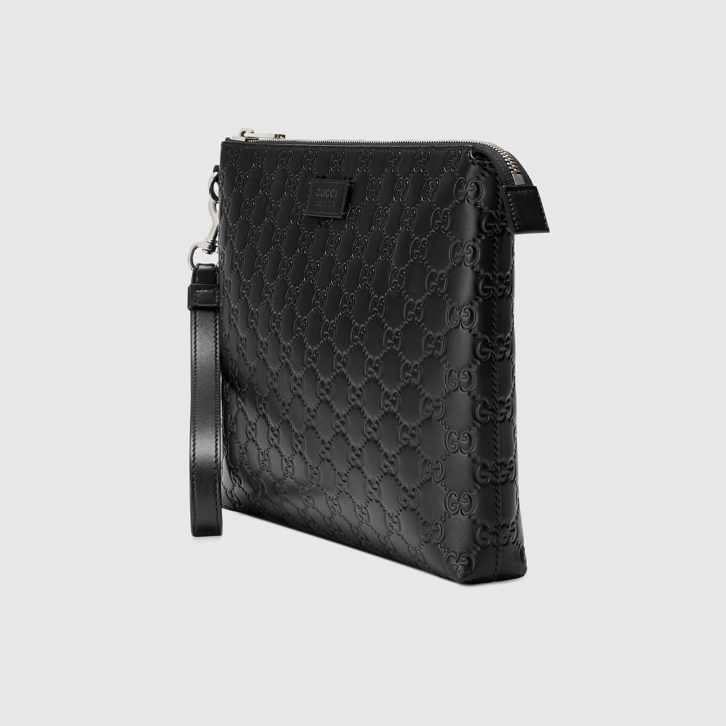 Gucci Signature Leather Men’s Bag