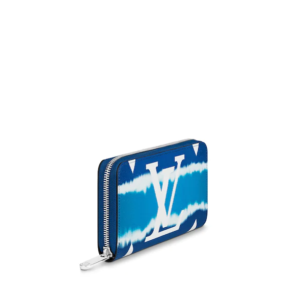 LV Escale Zippy Wallet Bleu