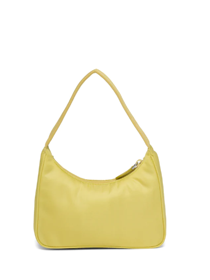 Prada Re-Edition 2000 Nylon Mini-bag Yellow