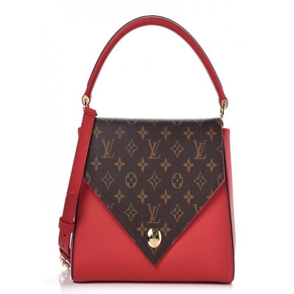 LV Double V Handbag Rubis