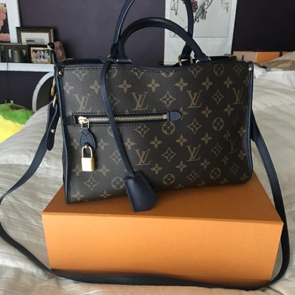 LV Popincourt PM Monogram Marine