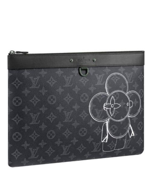 LV Keepall Bandouliere 45 Monogram Eclipse Canvas