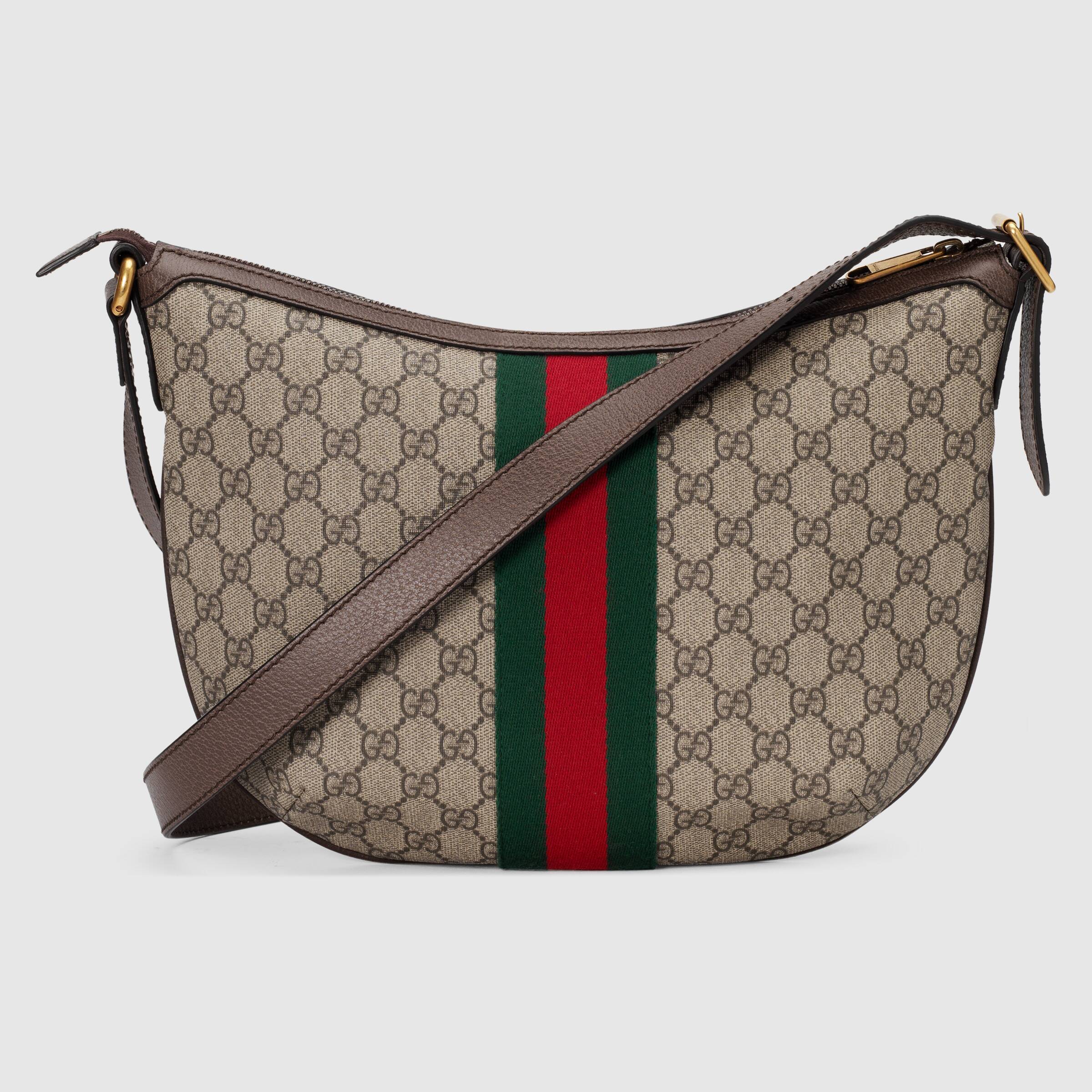 Gucci Ophidia GG Small Shoulder Bag Supreme Canvas