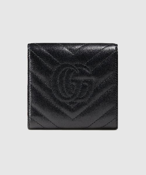 Gucci GG Marmont Matelassé Wallet Black