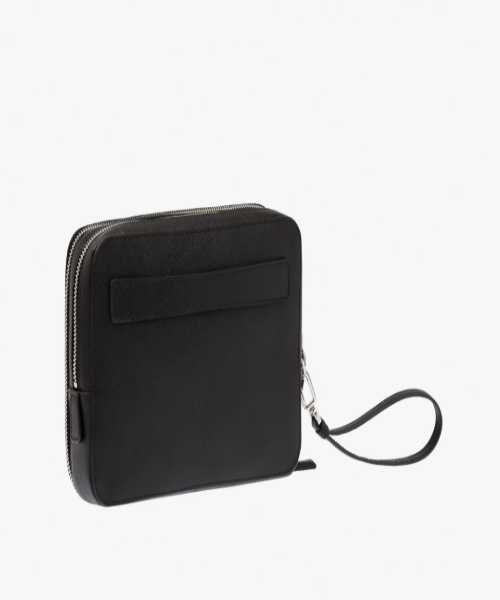 Prada Saffiano Leather Men’s Bag Black