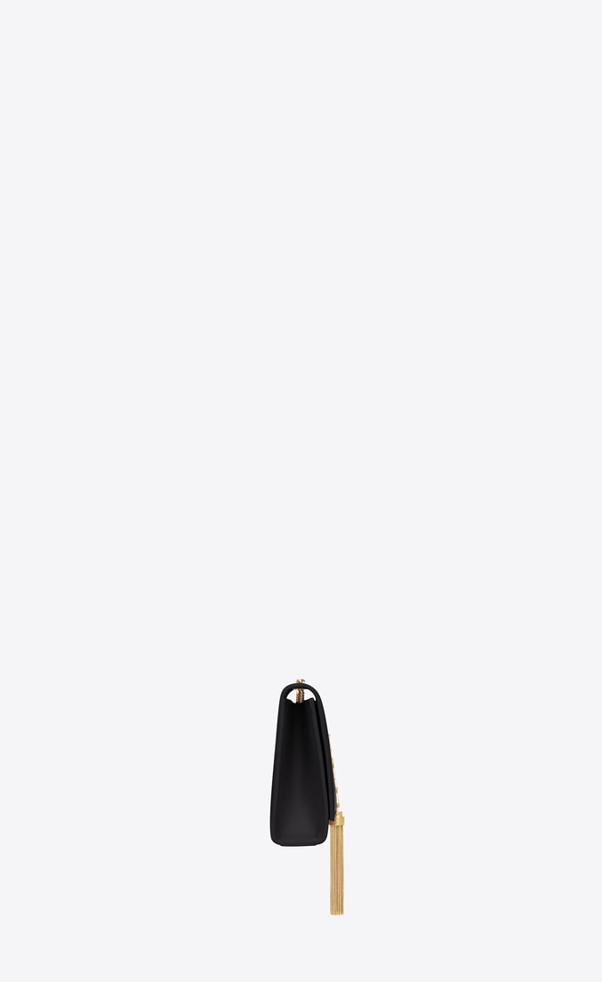 Saint Laurent Kate Medium Tassel Black Velvet