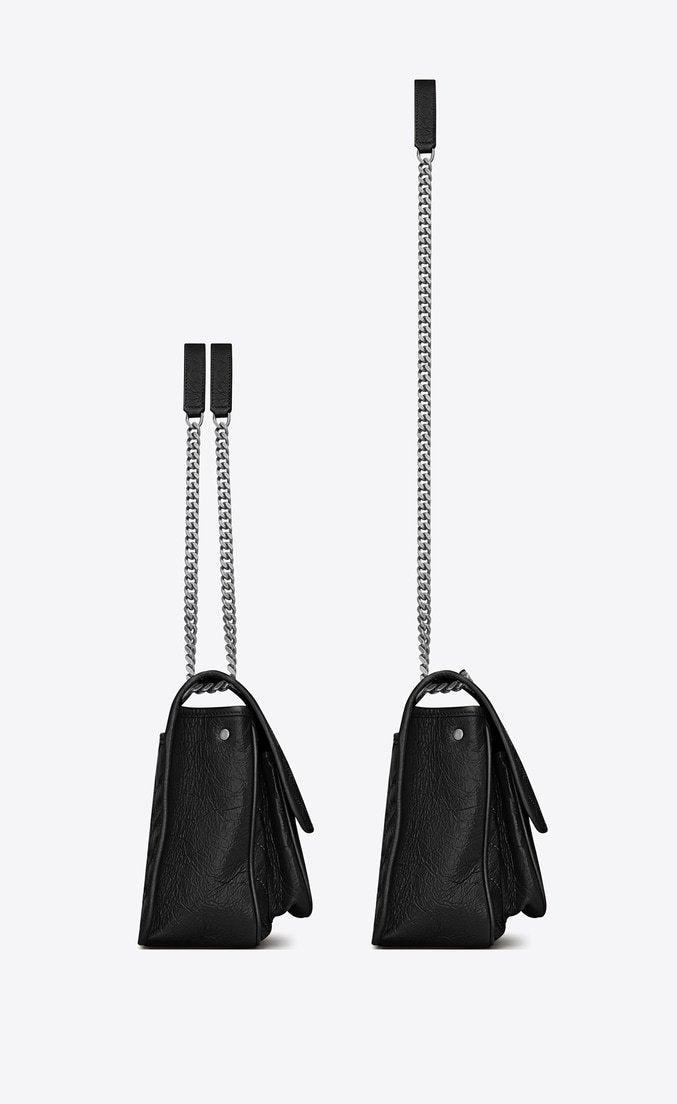 Saint Laurent Niki Medium Black Vintage