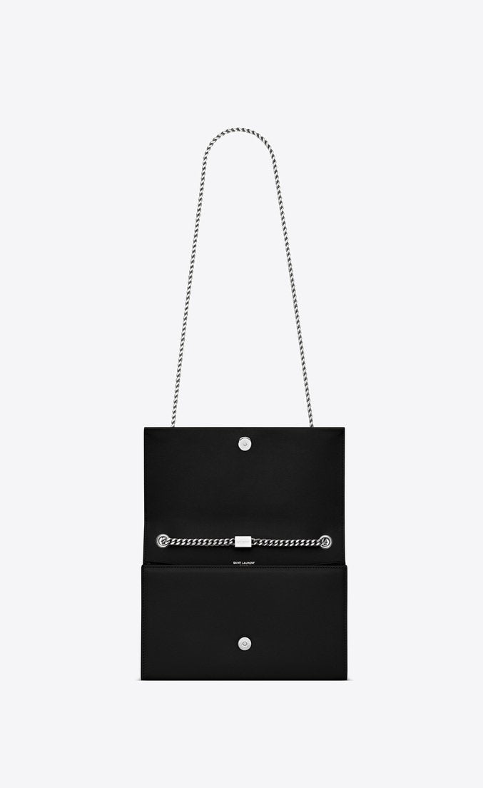 Saint Laurent Classic Small Kate Tassel Chain Black