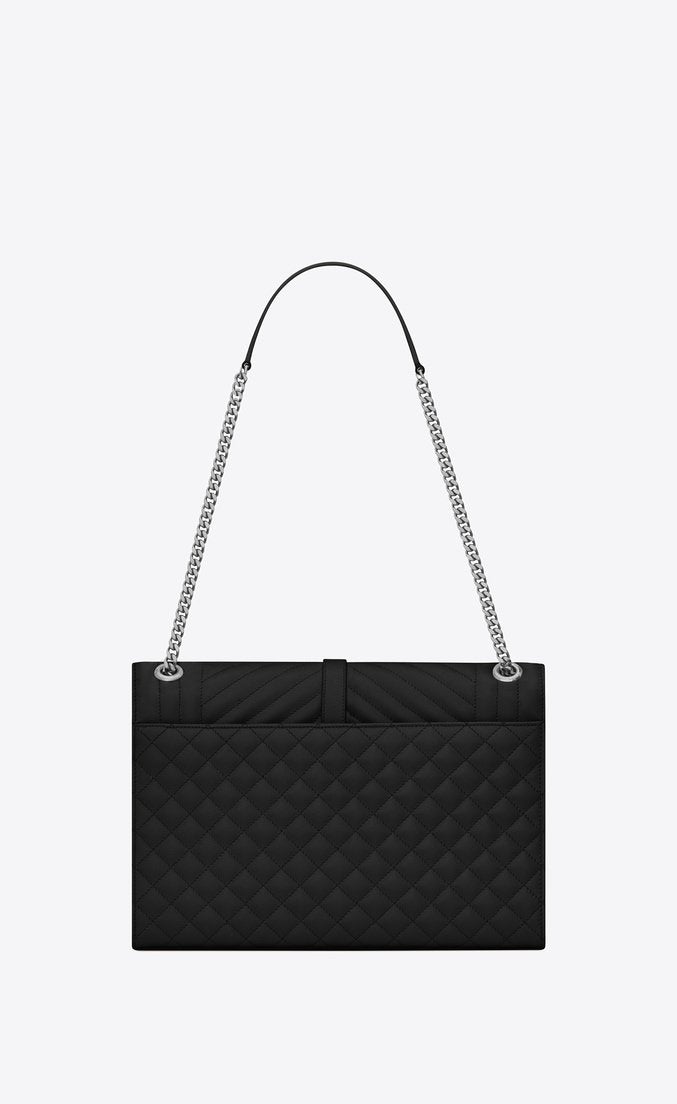 Saint Laurent Classic Large Soft Envelope Black