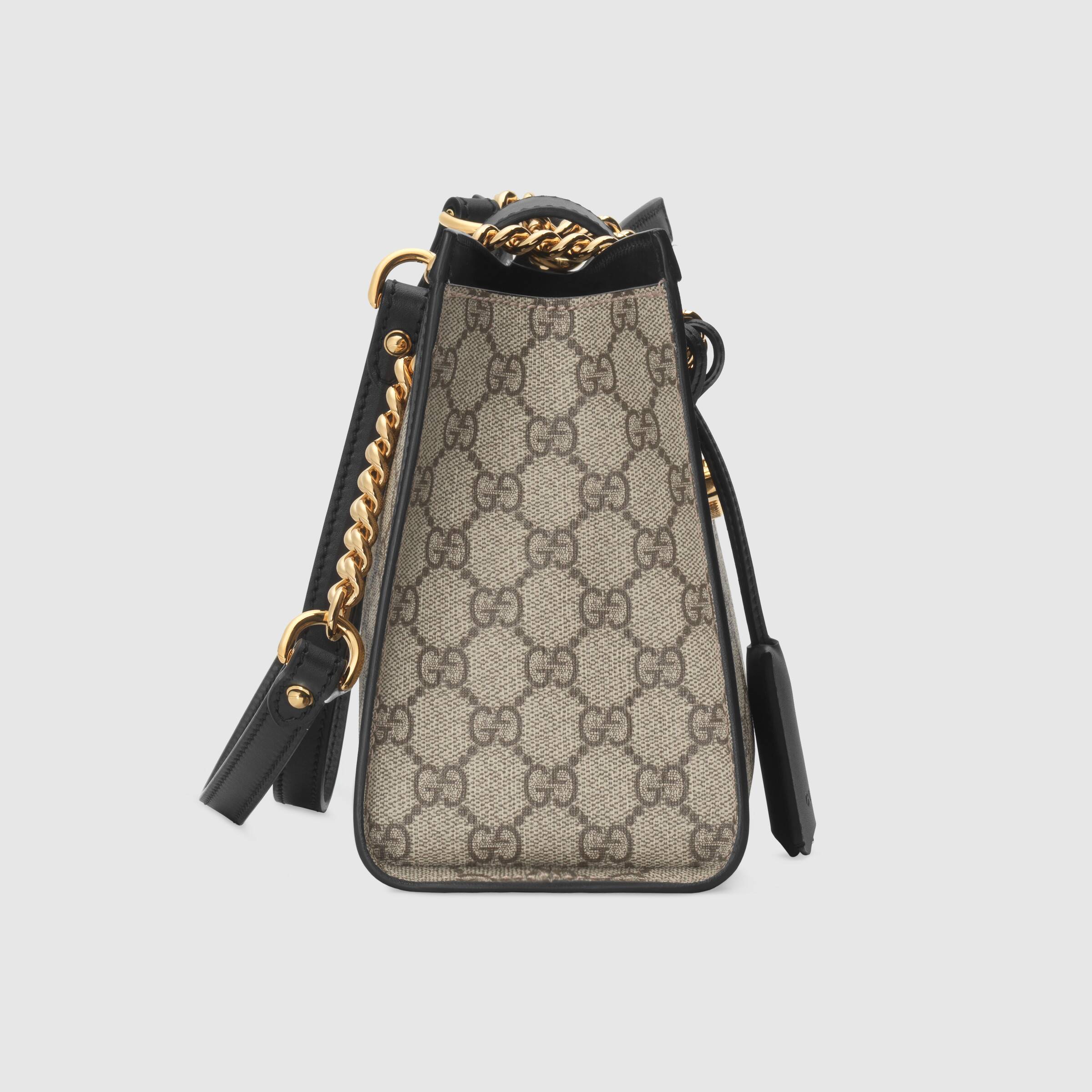 Gucci Padlock Small Shoulder Bag Black