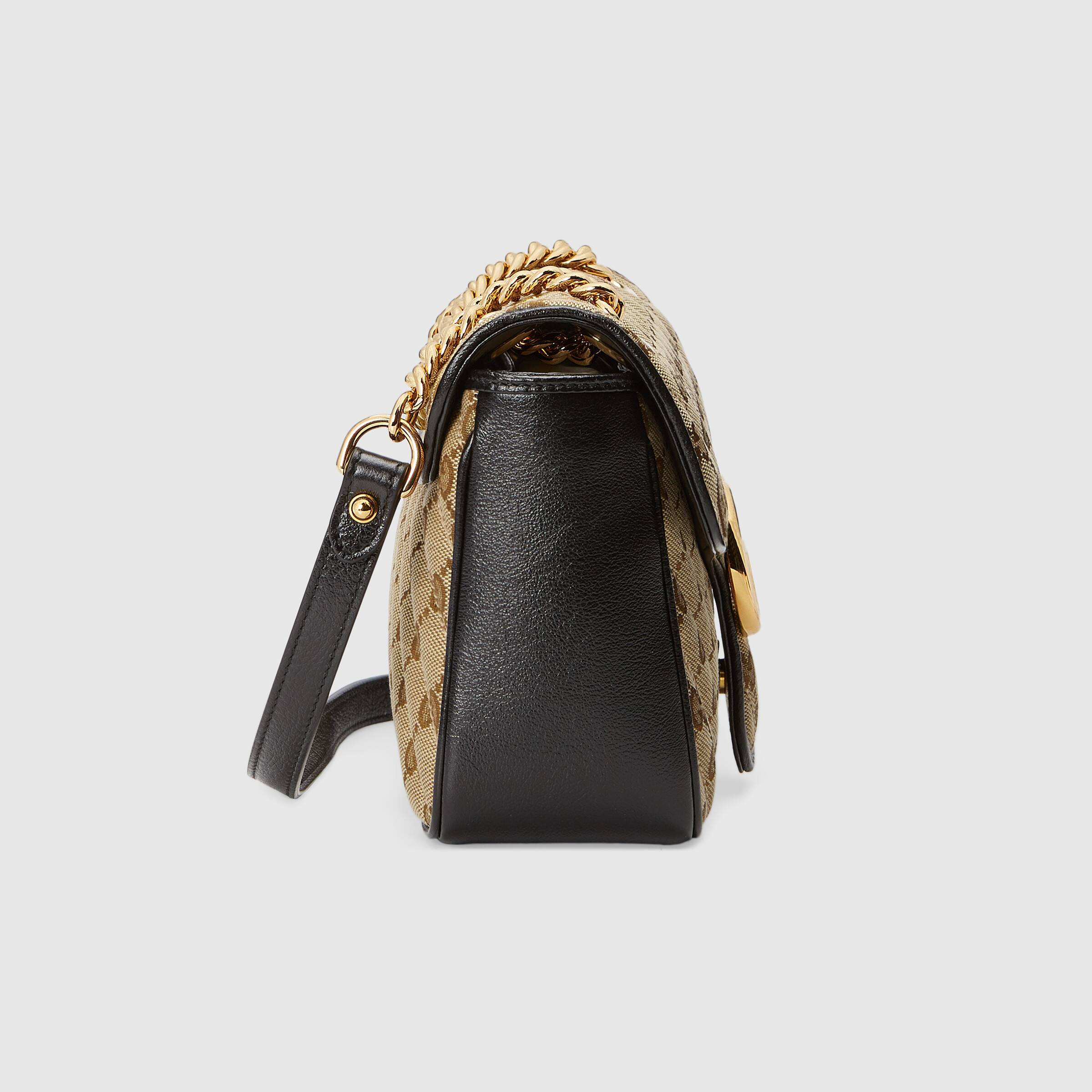 Gucci GG Marmont Small Shoulder Bag GG Canvas