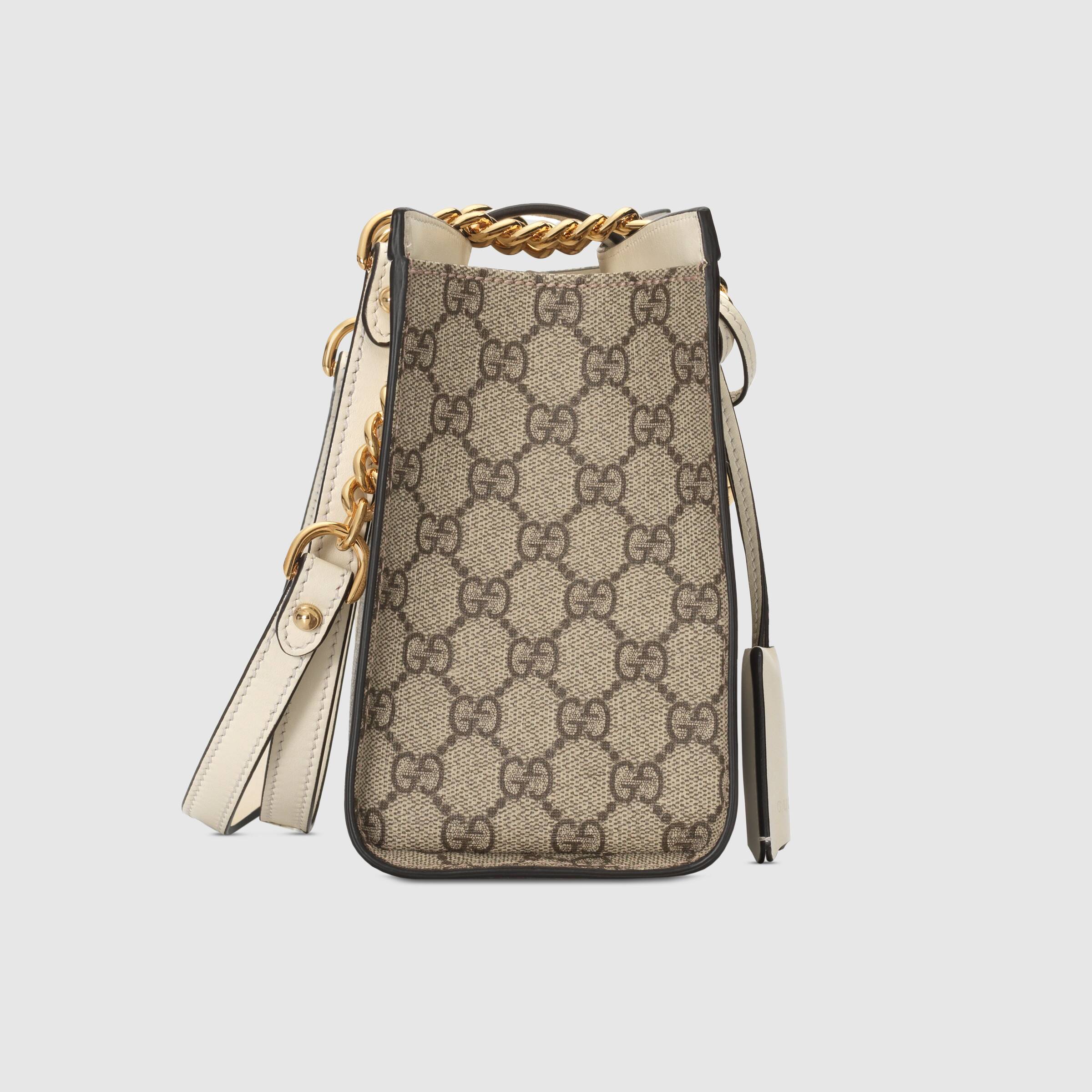 Gucci Padlock Small Shoulder Bag White