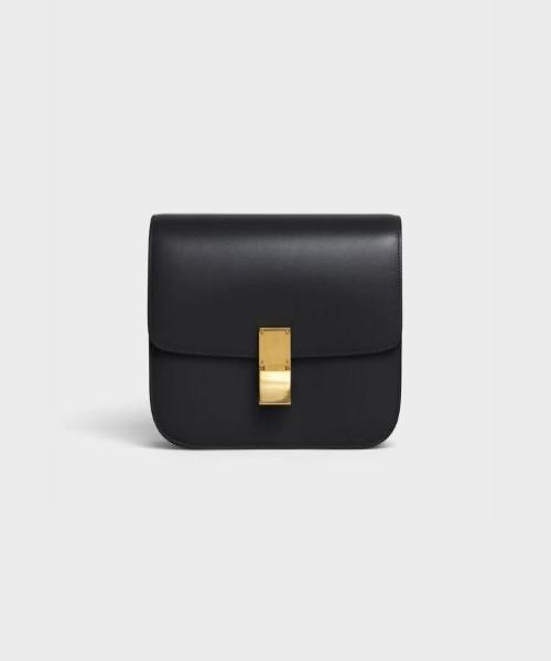 Celine Medium Classic Bag In Box Calfskin Black