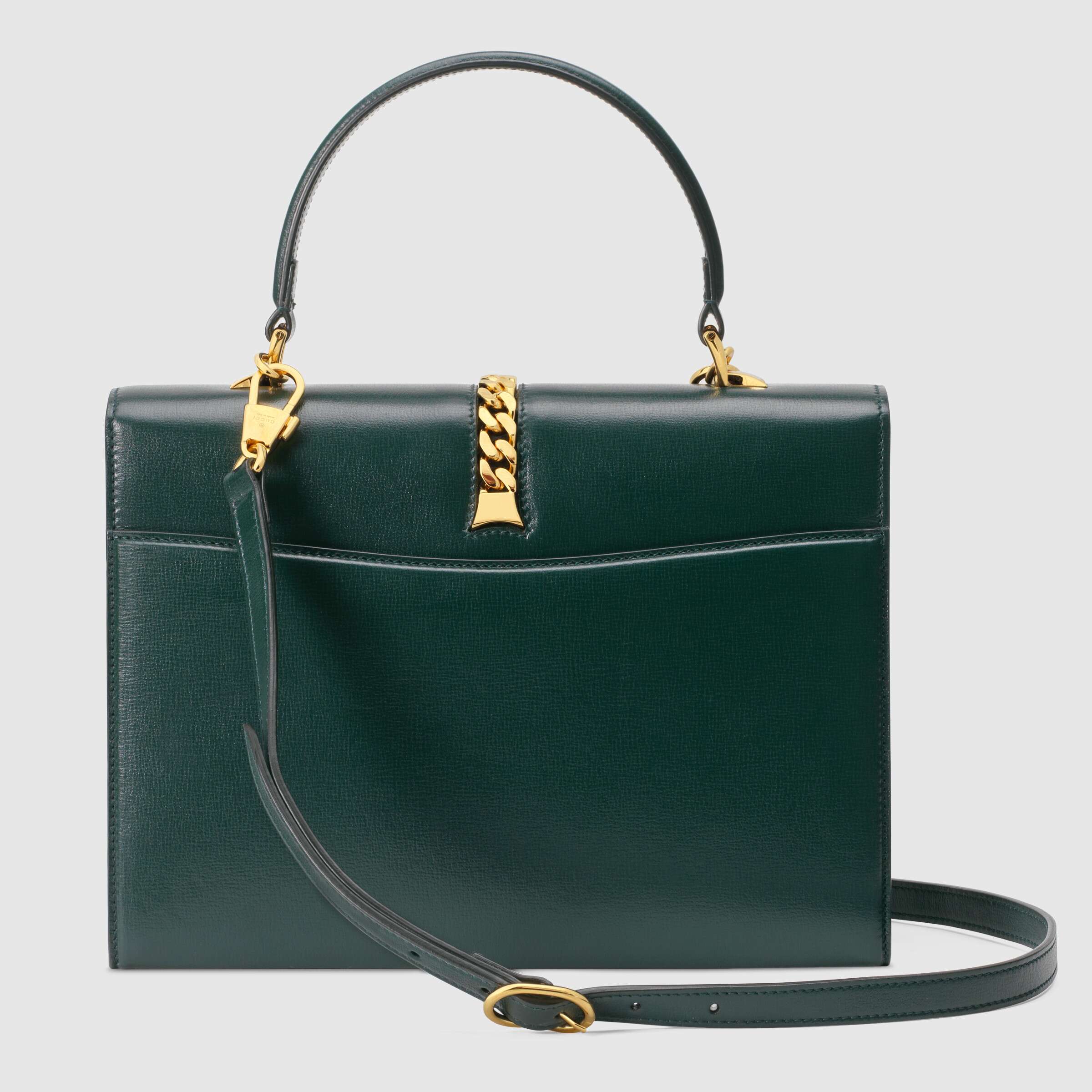 Gucci Sylvie 1969 Small Top Handle Bag Green