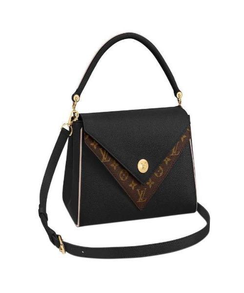 LV Double V Handbag Noir