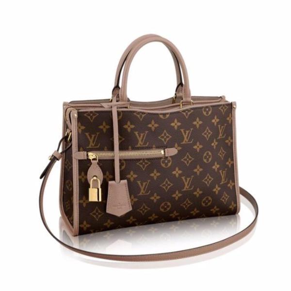 LV Popincourt PM Monogram Taupe Glace