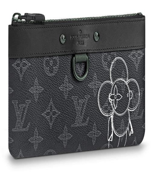 LV Keepall Bandouliere 45 Monogram Eclipse Canvas