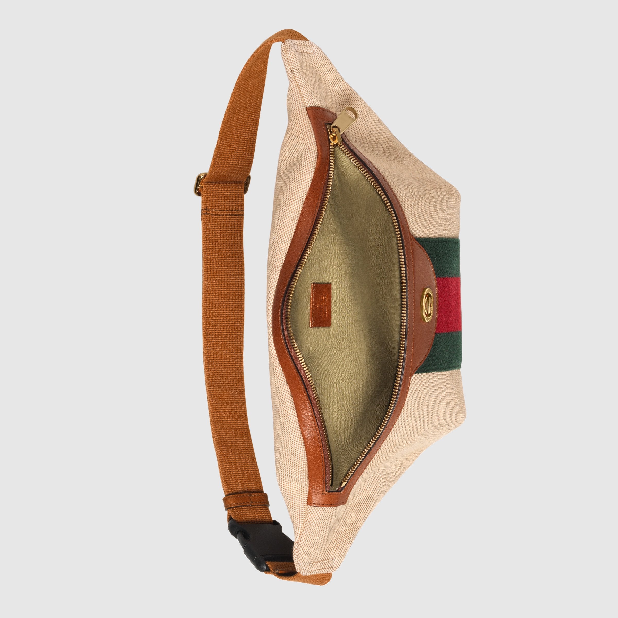 Gucci Vintage Canvas Belt Bag