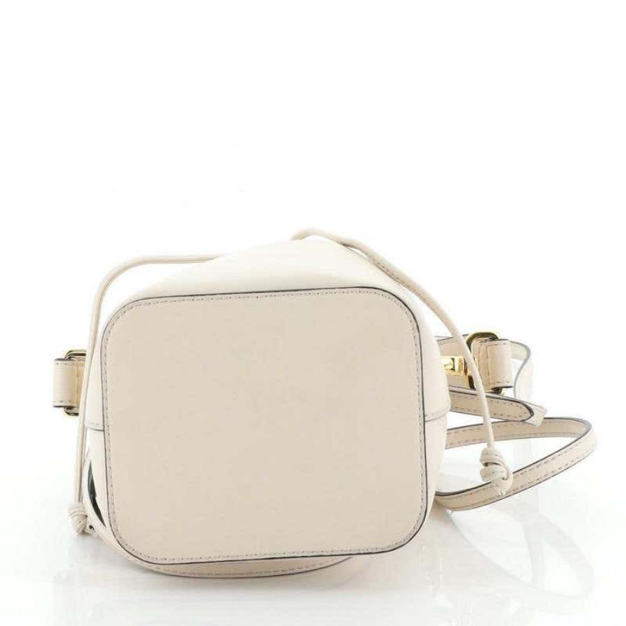 Fendi Mon Tresor White Leather Mini Bag