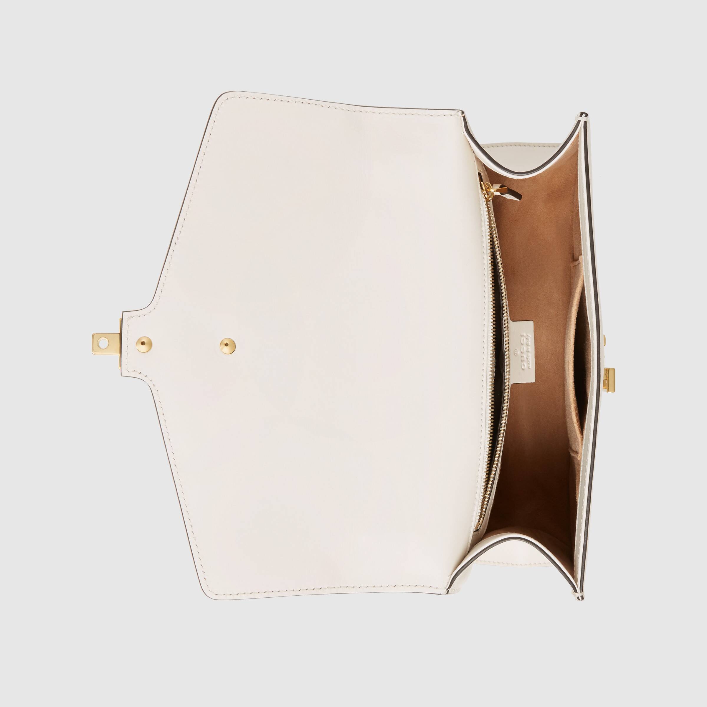 Gucci Sylvie Small Shoulder Bag Off-White