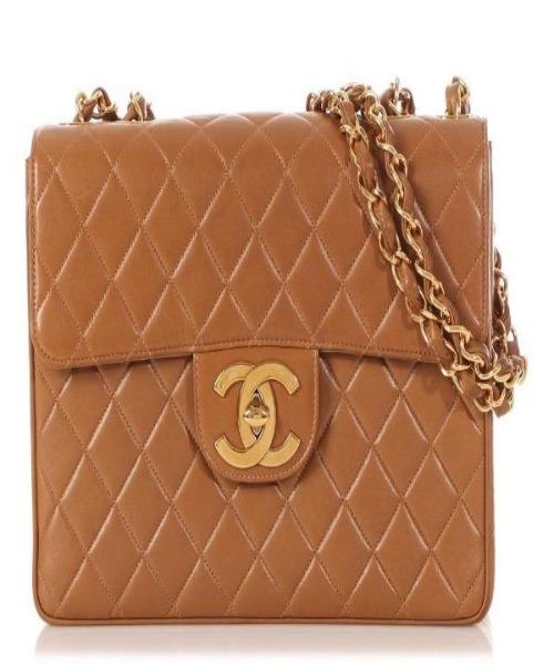 Chanel Classic Clutch With Chain – CWC Caviar Brown Gold-Toned