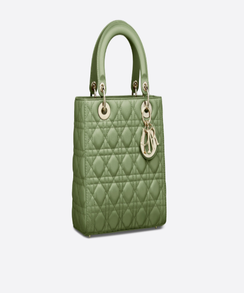 Lady Dior Medium Bag Green