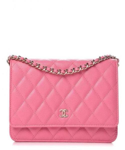 Chanel Wallet On Chain Pink