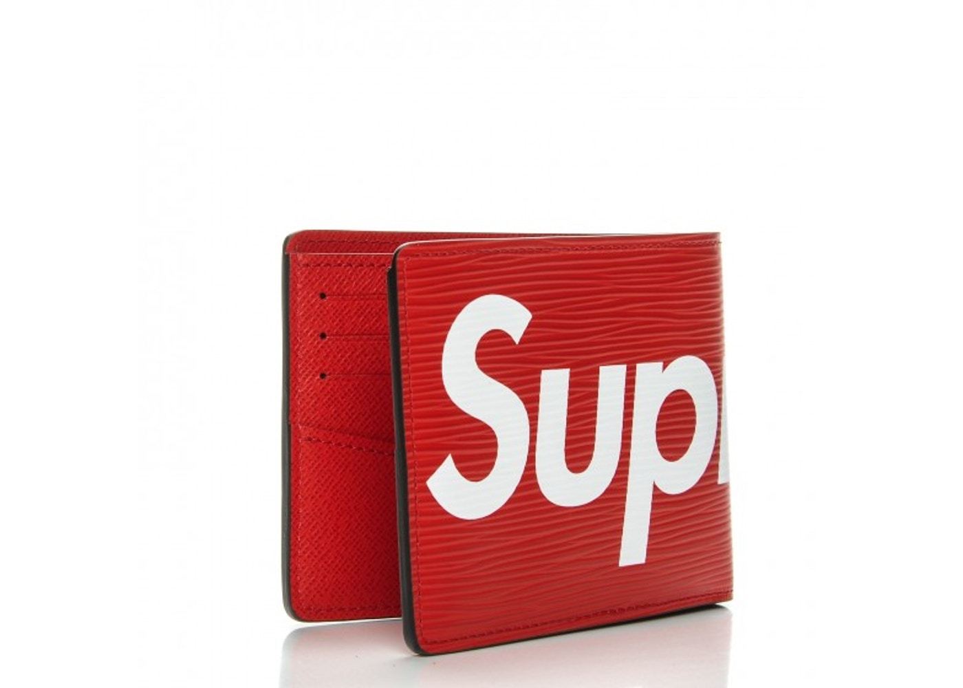 Louis Vuitton x Supreme Clutch Epi Red