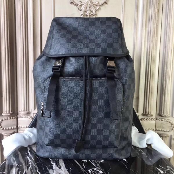 LV Zack Backpack Damier Graphite Canvas