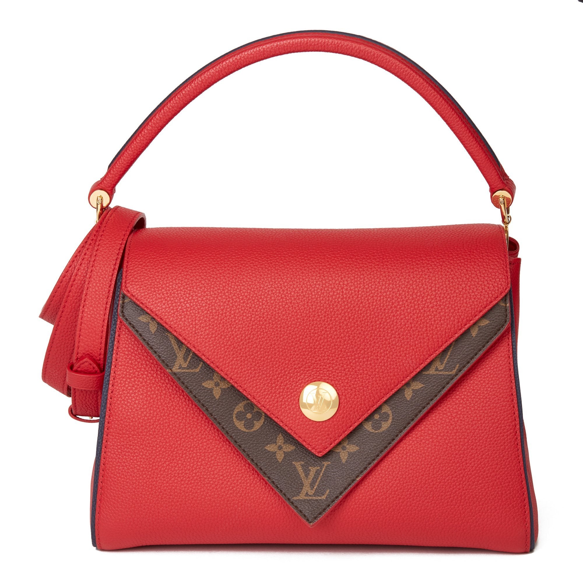 LV Double V Handbag Rubis