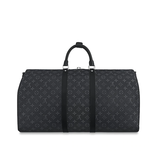 LV Keepall Bandouliere 55 Monogram Eclipse