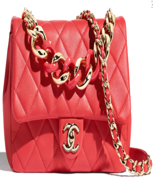 Chanel Classic Medium Flap Bag Red best quality