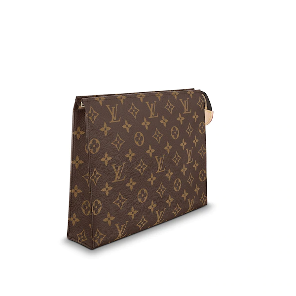 lv toiletry pouch 26 monogram brown