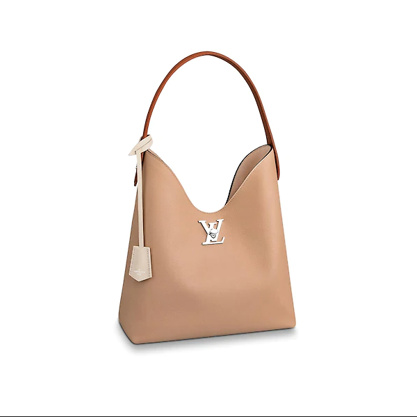 LV Lockme Hobo Beige