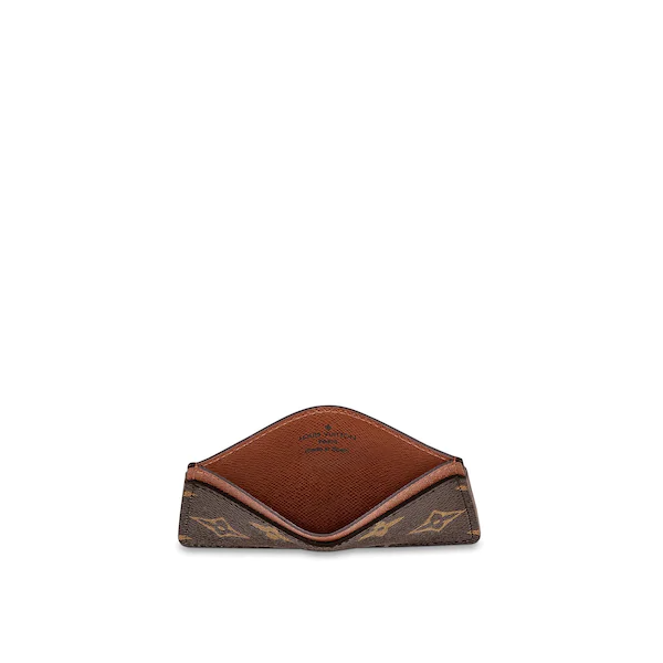 LV Zipped Card Holder Monogram Brown