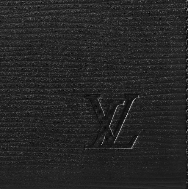 LV Brazza Wallet Epi Leather Noir