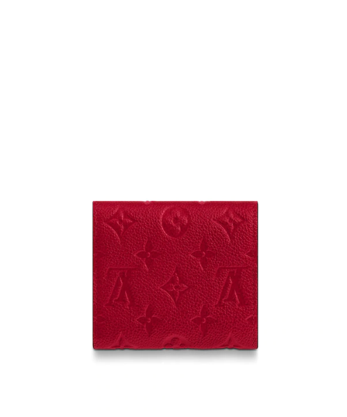 LV Zoé Wallet Monogram Empreinte Scarlet