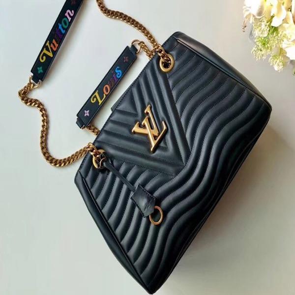 LV New Wave Chain Tote Noir