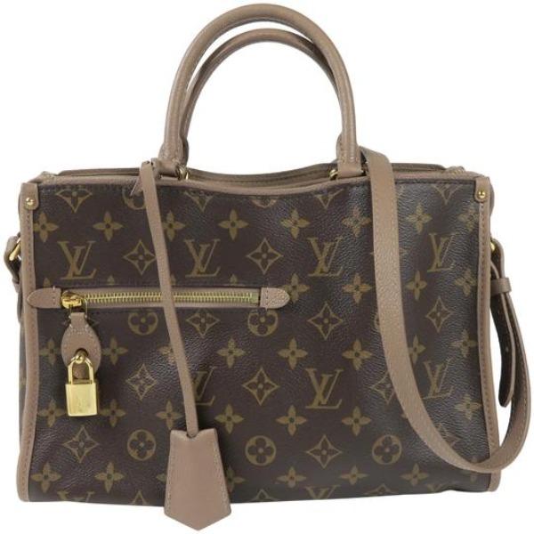 LV Popincourt PM Monogram Taupe Glace