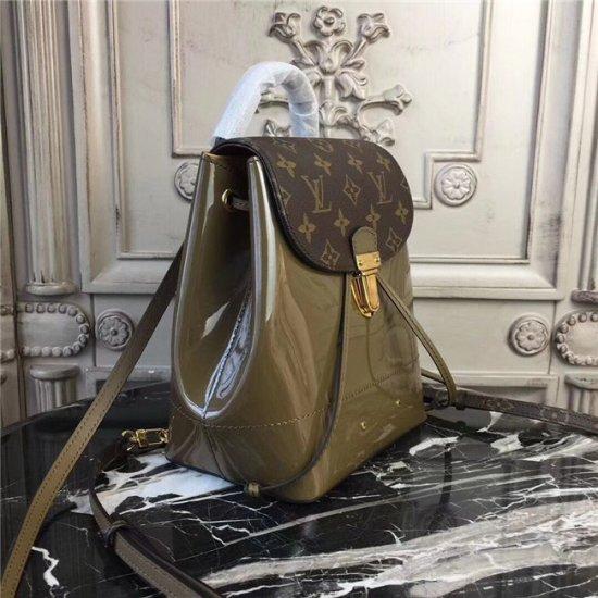 LV Hot Springs Backpack Patent Leather