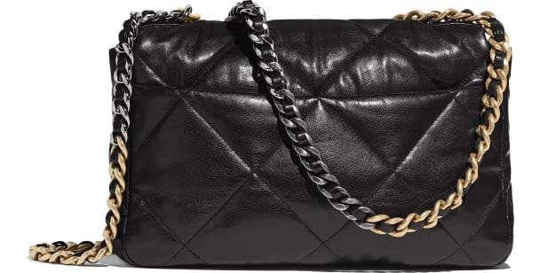 Chanel 19 Large Flap Bag Black