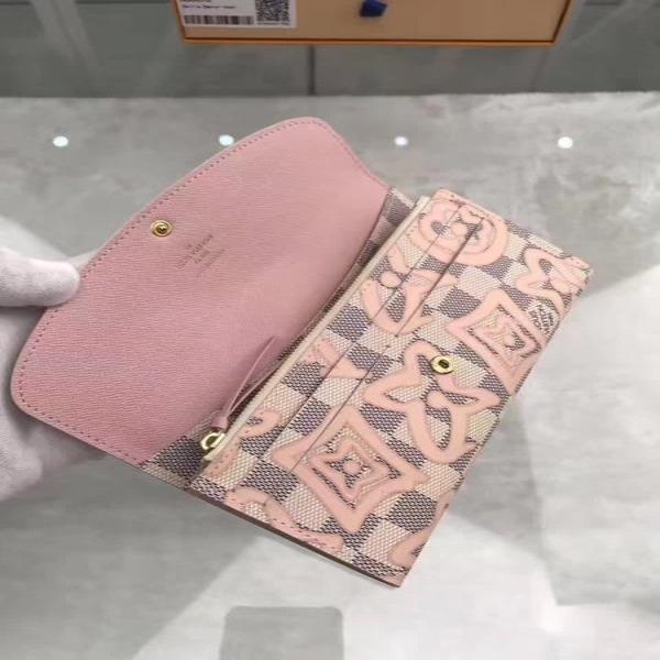 LV Emilie Wallet Damier Azur Canvas