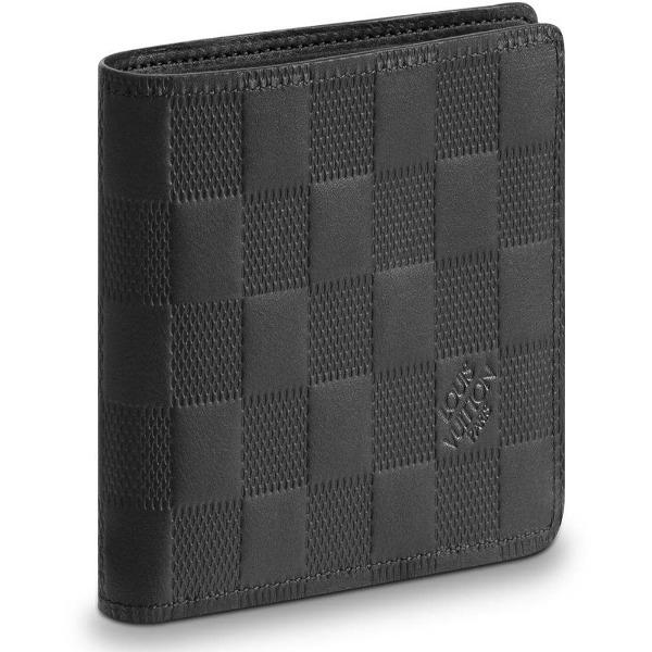 LV Multiple Wallet Damier Infini Leather Onyx