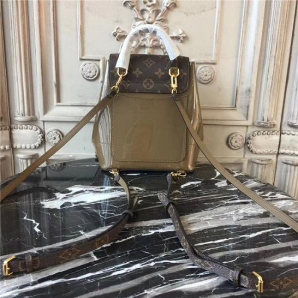 LV Hot Springs Backpack Patent Leather